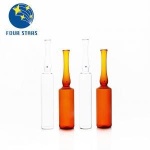  Cold And Heat Resistant Empty Glass Ampoules Strong Mechanical Ability Manufactures