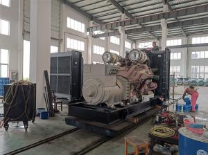 China DC24V Cummins Diesel Generator Brown Marine Diesel Genset on sale