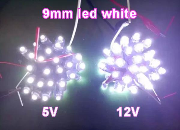 Quality IP66 DC5V led module 9mm pixels light for Illuminated Channel letters sign white color 50pcs/lot for sale