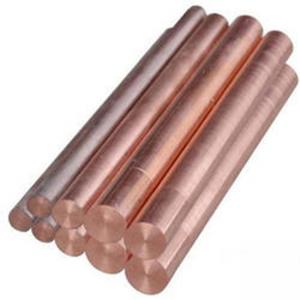 China Customized Copper Round Bar Pure Copper Red Copper C11000 Bending on sale
