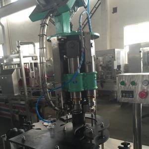  300 600ml Glass Bottle Electric Driven Aluminium Lids Crown Capping Machine Automatic Manufactures
