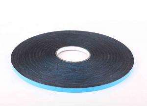 China Polyethylene Double Adhesive Foam Tape Heat Resistant With Blue Poly Liner on sale