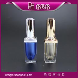  Shengruisi packaging NP-004 empty acrylic nail polish bottle with brush lid Manufactures