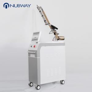 China Nd yag laser 1064 nm / 532nm q switch freckles pigment age spots removal machine on sale