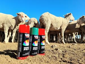 China Plyfit Livestock Marker Spray No Harm Cow Sheep Marking Spray Paint on sale