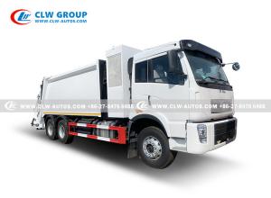  FAW 6x4 Compressed Garbage Truck Waste Trash Recycling Domestic 18000cbm Manufactures