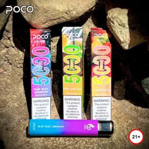 China POCO Huge 5000 Puffs Disposable Vapes Cigarette for Wholesale on sale