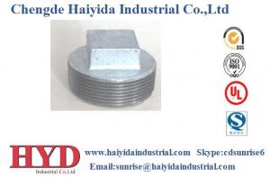  plug galvanized malleable iron pipe fitting cast iron UL factory Manufactures