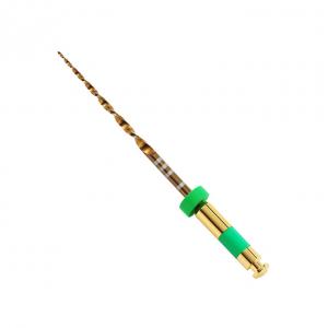  Flexible Dentsply Endo Rotary Files , Green Root Canal Files 21 / 25 / 31mm Length Manufactures