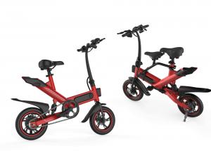  Micro Adult Folding Electric Bike 36V 10AH Lithium Battery Powered Eco - Friendly Manufactures