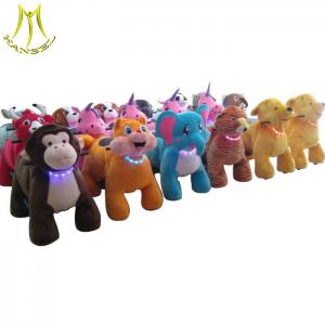  Hansel coin operated mountable animal electric for children birthday parties Manufactures