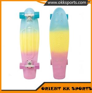 China 22'' fade 3 colors skateboard complete skate board with wheels on sale