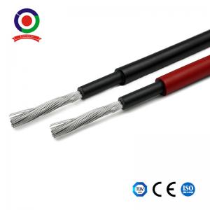  Stranded Oxygen Free Tinned Copper Wire PV Cable 2.5mm2 Red Black Manufactures