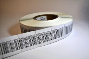 China 8.2MHz EAS RF Soft Label Rubber-Based For Supermarket / Store on sale