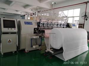  60-100m/H Automatic Mattress Quilting Machine 128 Inch Width Manufactures