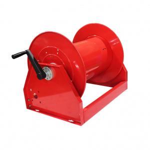  8mm Hand Crank Cable Reel 100mts Slip Ring Cable Reel With 12V DC Electric Motor Manufactures