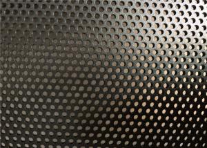  Stable Double Doors Round Hole Aluminum Perforated Sheet Easy To Clean / Install Manufactures