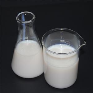 China Translucent Milky White Styrene Acrylic Polymer Emulsion BAW-90R For Water Based Varnish And Printing Ink on sale