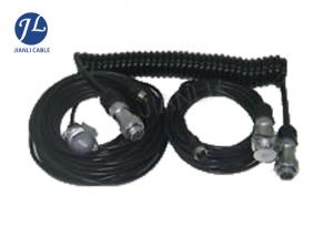 China Waterproof 7 Pin Trailer Plug Extension Cord For Birds Eye View Car Vision System on sale