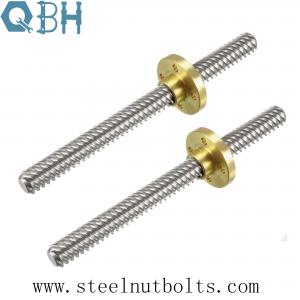 China HDG Treatment Acme Metric Threaded Rod Carbon Steel on sale