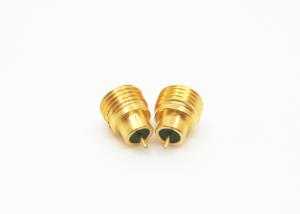 China Male Smpm Coaxial Connector Gold Plated  Good Wear Resistance For Military on sale