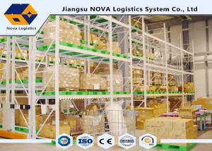 China Hospital Heavy Duty Mobile Racking System , Teardrop Pallet Racking Systems For Office on sale
