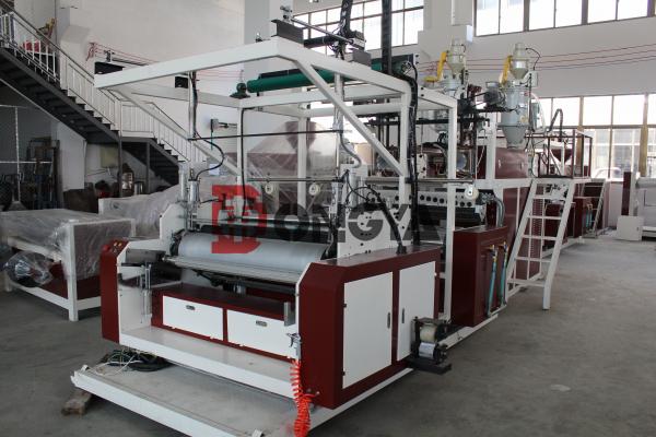 Quality Single Layer Cast Film Extrusion Machine For Packing 300 - 600 mm Width for sale