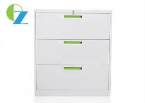  900mm Width Office Lateral File Cabinets 3 Drawers Fully Open OEM / ODM Manufactures