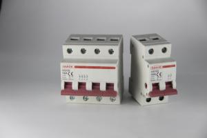  HAROK 63 Amp 2 Pole Isolator Switch White Body With Red Knob Din Rail Products CE/RoHS Certified Manufactures