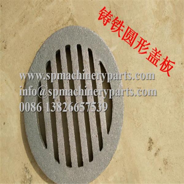 Quality 21" Pipe x 25 1/2" Diameter x 3" Thick light duty round shape ductile iron sewer pite grate for drainage system for sale