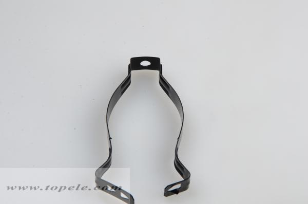 Quality 1/2" 3/4" Size Steel Pipe Clamps Colored Conduit Clip / Pipe Hanger for sale