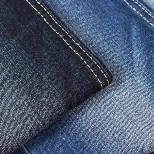 China Blue Grey 56% Cotton Polyester Spandex Denim Tencel Spandex 58 Inch Width on sale