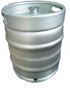 China Electro Polished 50 Litre Half Beer Keg With A Type Fitting 5 Year Warranty on sale