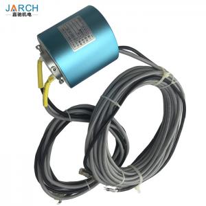 China 25.4mm 100M Base T 4 Cores Through Bore Slip Rings on sale