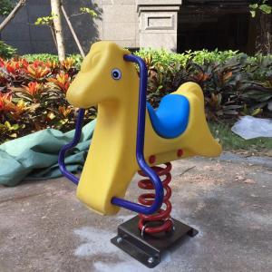 China Playground Horse Spring Rider Seesaw Corrosion Resistance on sale