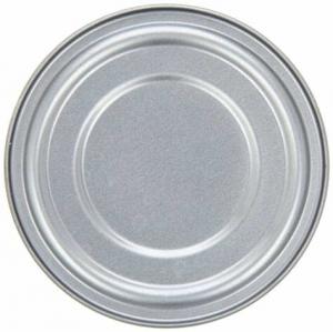  603# Food Packaging Dia 153mm Tinplate Bottom Lids Normal Tinned Round Bottle End Manufactures
