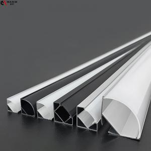 China Corner Mounted 2835 Aluminium Led Strip Profile Corner Extrusion on sale