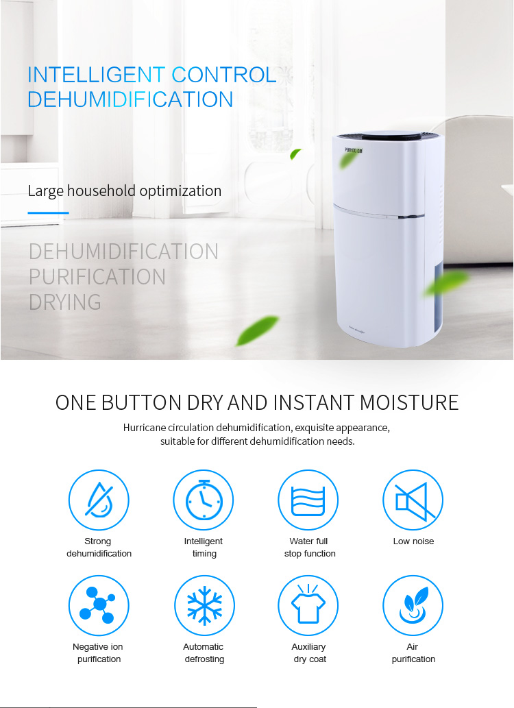 OEM China Suppliers Electronic Home/Agriculture Peltier Intelligent Dehumidifier Basement