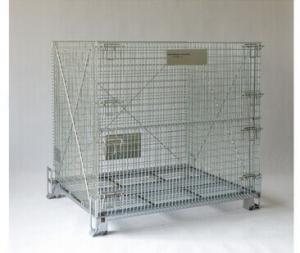 Heavy Duty Rigid Wire Container Storage Cage And Wire Mesh Container