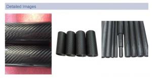 China Twill 30mm carbon fiber tube, 30mm 3k carbon fiber pipe,carbon tube 40mm on sale