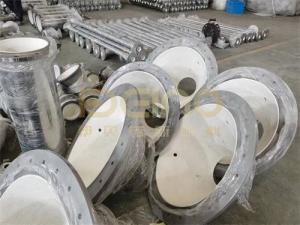  Metal Ceramic Sleeve Lined Pipe Welding Ceramic Tile Lined Pipes Manufactures