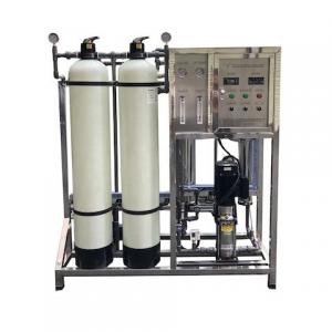  Reverse Osmosis Ro Water Treatment Plant 500LPH With FRP SS034 Tank Manufactures
