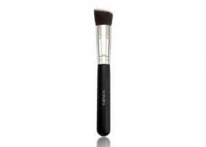 China High Quality Flat Angled Blender Face Brush With firm Natural Fiber on sale