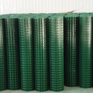  1/4''x1/4'' Green PVC Coated Wire Mesh Export To Indonesia Manufactures