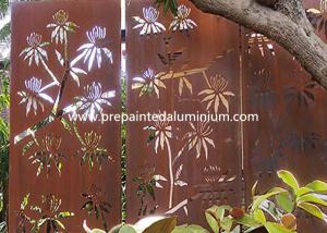 China High Strength Laser Cut Corten Steel For Sculpture Decoration and Curtain Wall on sale