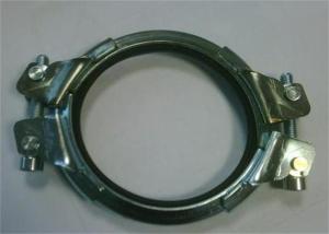  Galvanized Heavy Duty Pipe Welding Clamps Mounting Bracket 0.8mm-2.0mm Thickness Manufactures