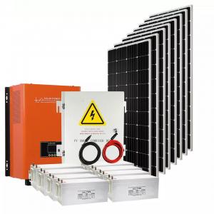 China Factory Price Solar Panel System 10kw On Grid Hybrid System 20kw Solar Power System For Home on sale