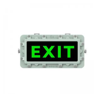  IP65 4W Waterproof Explosion Proof Exit Lights Led Emergency Exit Light Indicator Manufactures