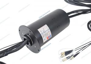  Industry Fiber Optic Rotary Joint Design Integrated Slip Ring With FORJ Manufactures