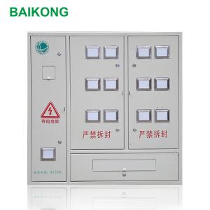  660V 12 Bit Electric Meter Box Cabinet Stainless Steel Electrical Distribution Cabinet Manufactures